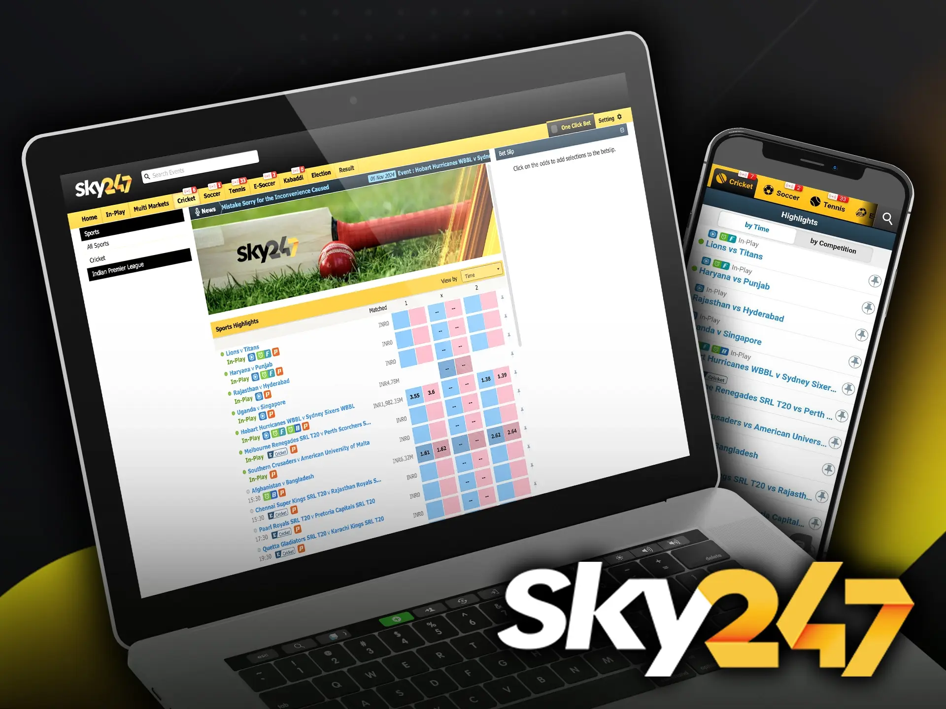 Discover the unique aspects of the IPL and see why it's a favorite for bettors at Sky247.