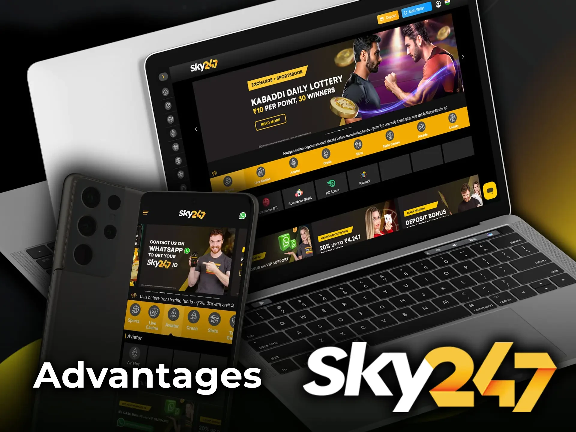 Discover the reasons behind Sky247's massive popularity in India.