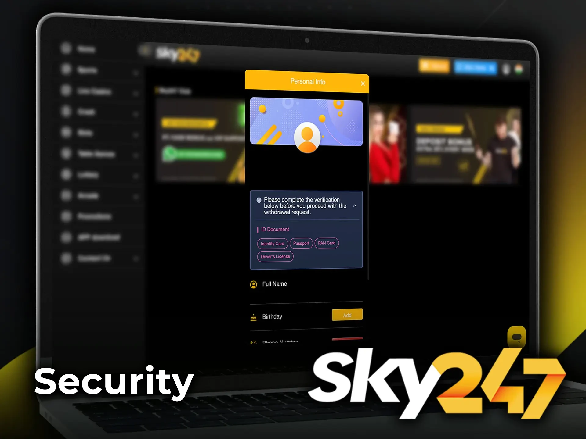 When you choose Sky247, you're choosing a stable platform with top-tier security protocols.