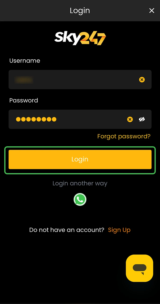 Once logged in, feel free to explore the various betting and gaming sections of Sky247.