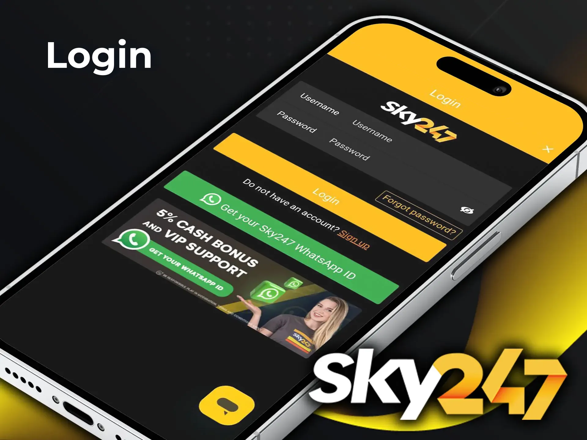 Jump into the Sky247 mobile app now and start your winning streak.