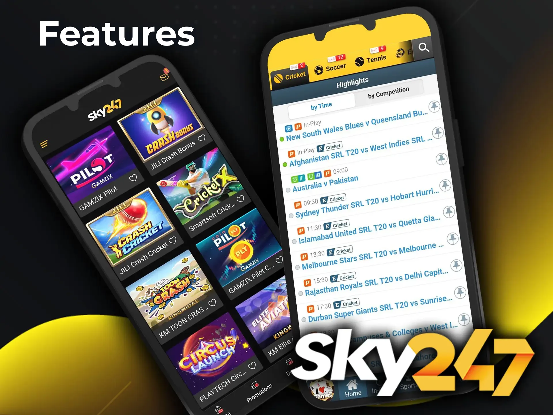 Here is a quick breakdown of the primary advantages of using the Sky247 betting app.