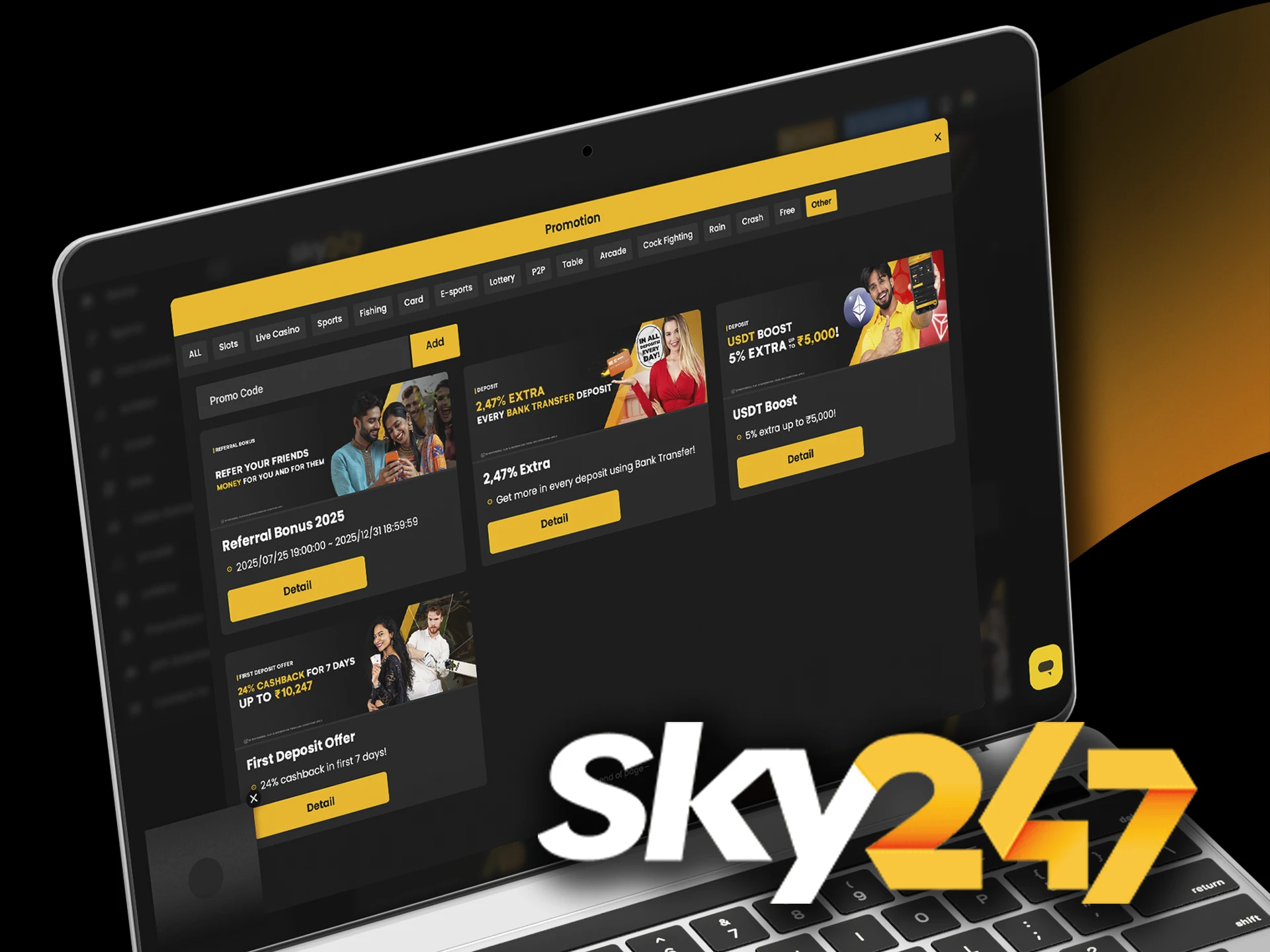 Explore the full details and benefits of the Sky247 referral scheme.