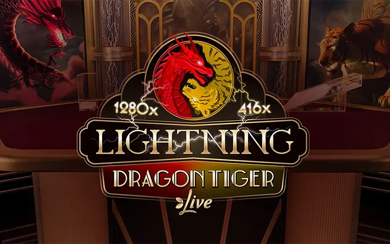 Experience the thrill of Lightning Dragon Tiger and watch the action unfold live.