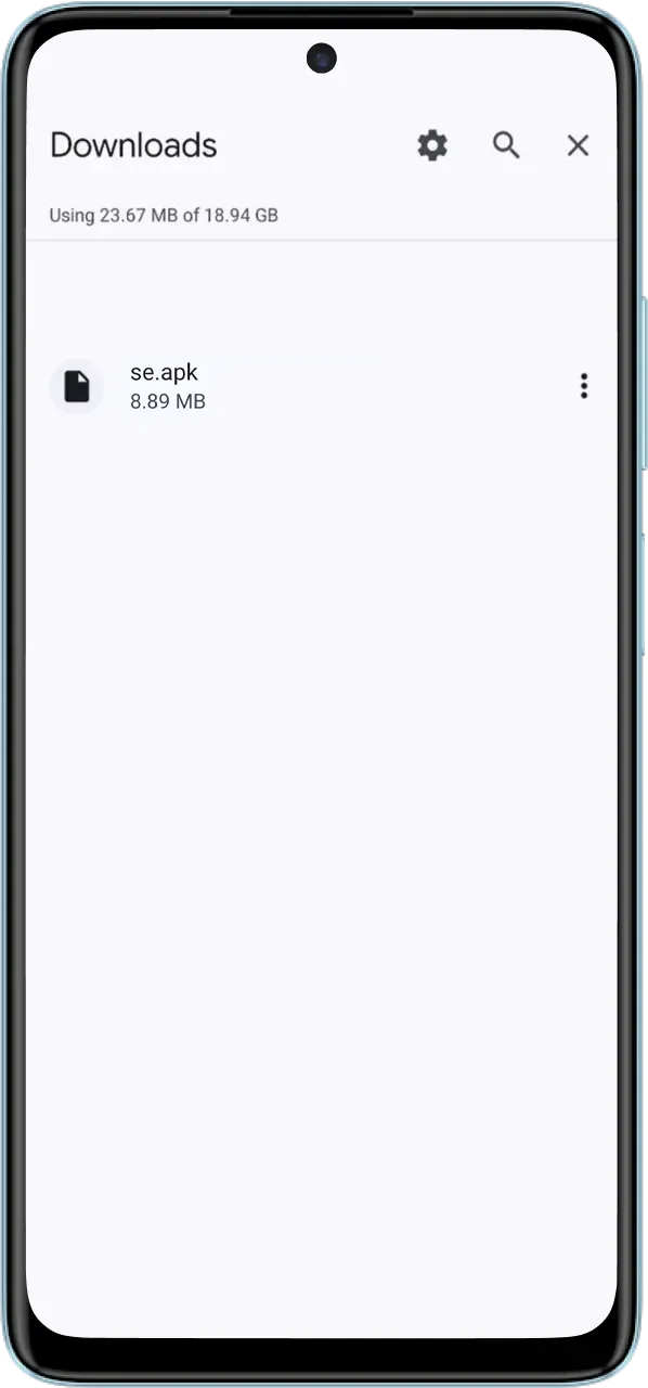 Allow the app to finish downloading and then open it up.